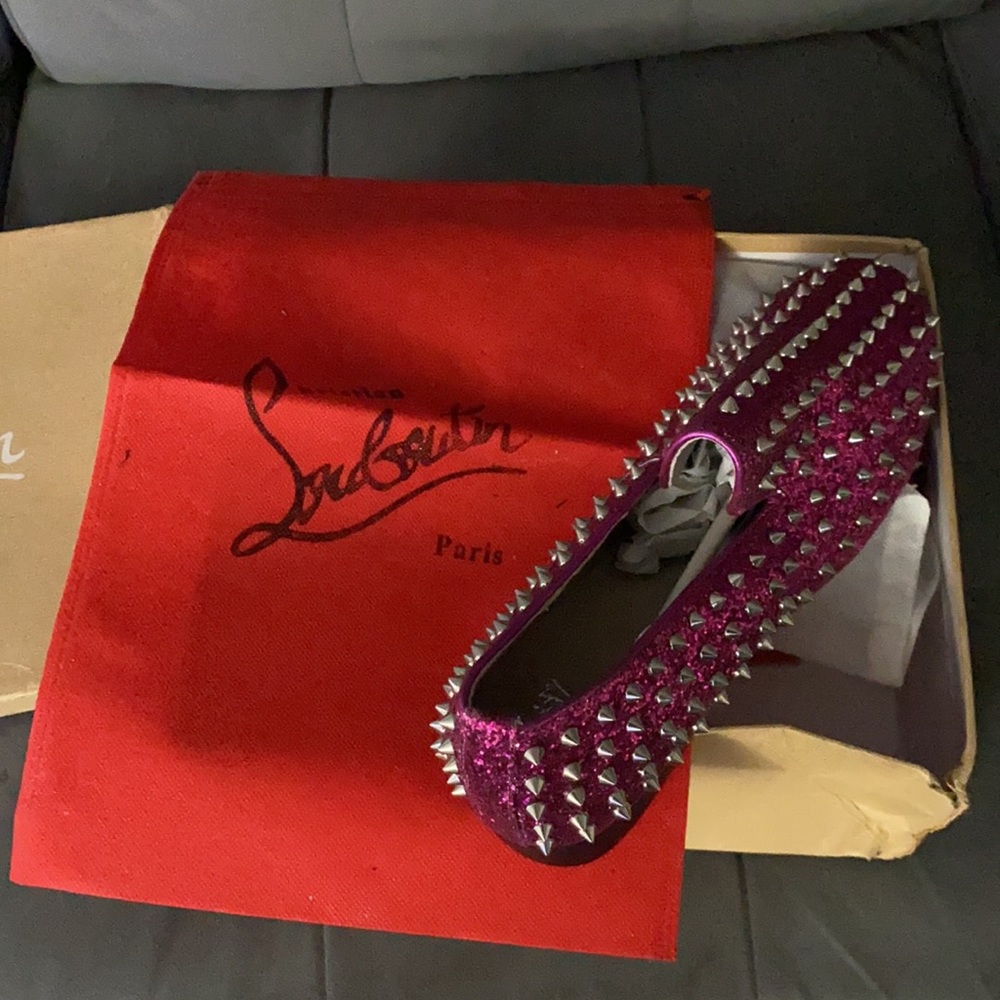 Christian Louboutin Spiked Loafers